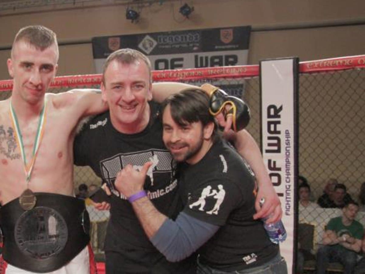 Kieran O'Brien Snr training photo
